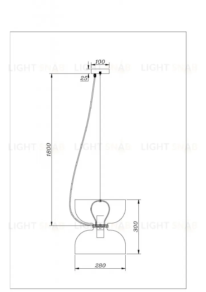 Подвесной светильник Divinare Paola 5865/06 SP-1 5865/06 SP-1