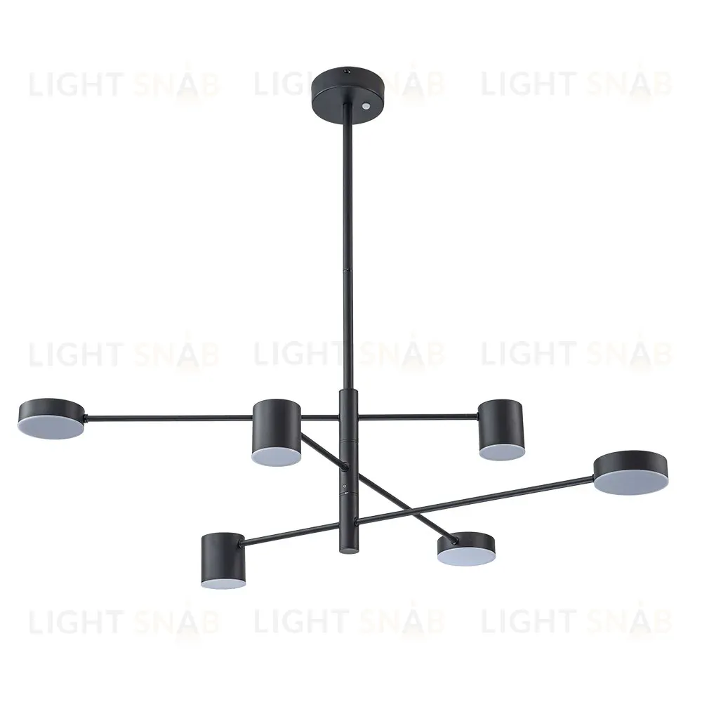Люстра на штанге Arte Lamp Stanley A2476PL-40BK A2476PL-40BK