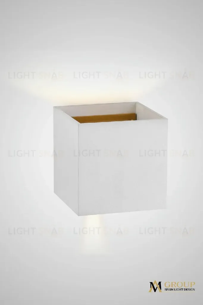Настенный светильник AM Group AM113-2X5W WH+GL AM113-2X5W WH+GL