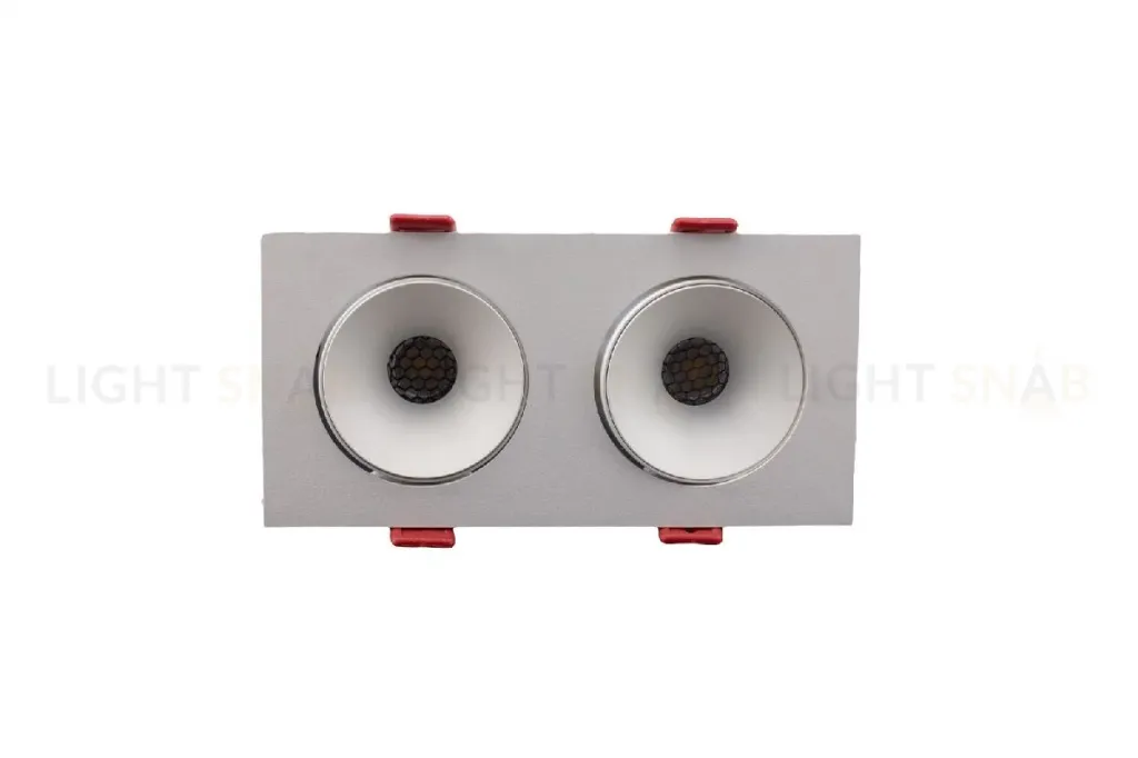Встраиваемый светильник AM Group AM480-2 WH+WH 15,4W AM480-2 WH+WH 15,4W