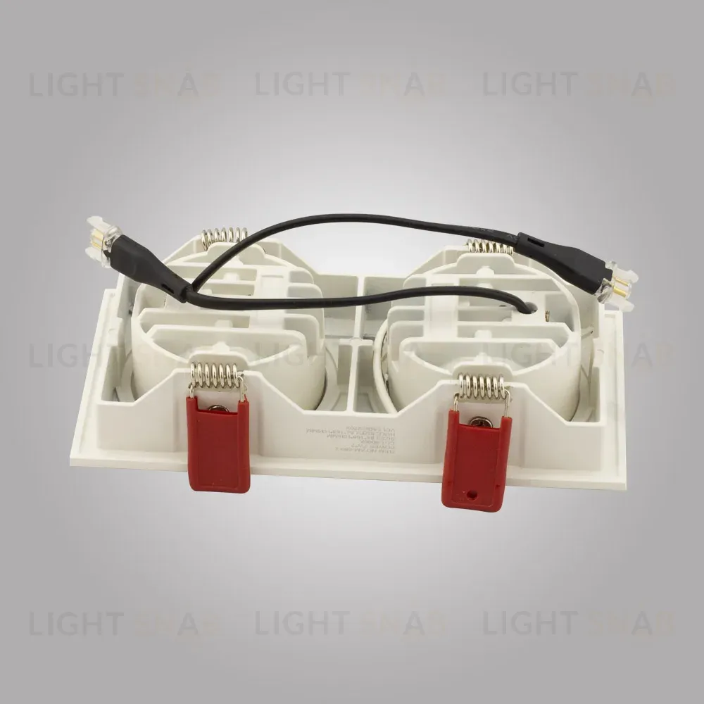 Встраиваемый светильник AM Group AM480-2 WH+WH 15,4W AM480-2 WH+WH 15,4W