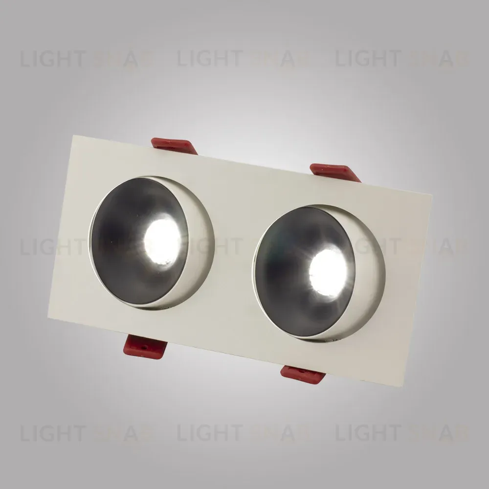 Встраиваемый светильник AM Group AM480-2 BK+WH 15,4W AM480-2 BK+WH 15,4W