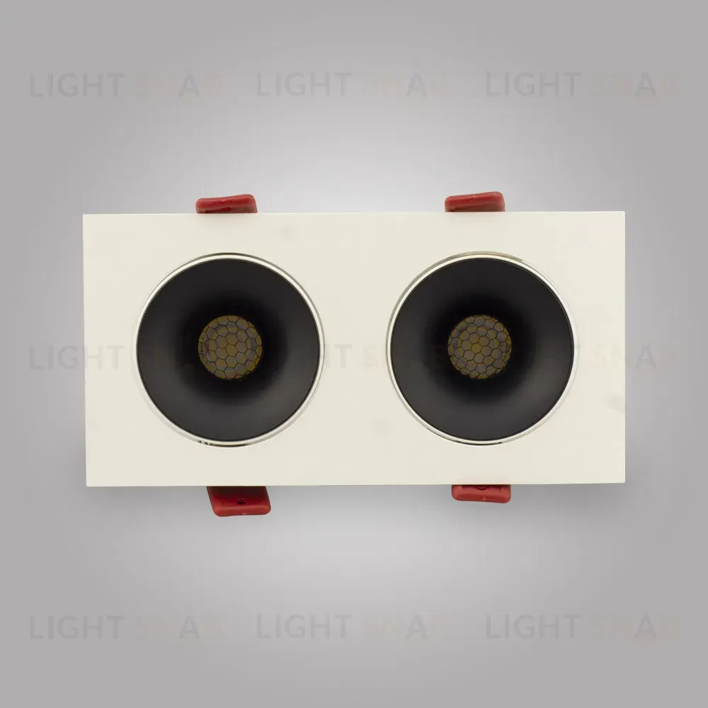 Встраиваемый светильник AM Group AM480-2 BK+WH 15,4W AM480-2 BK+WH 15,4W