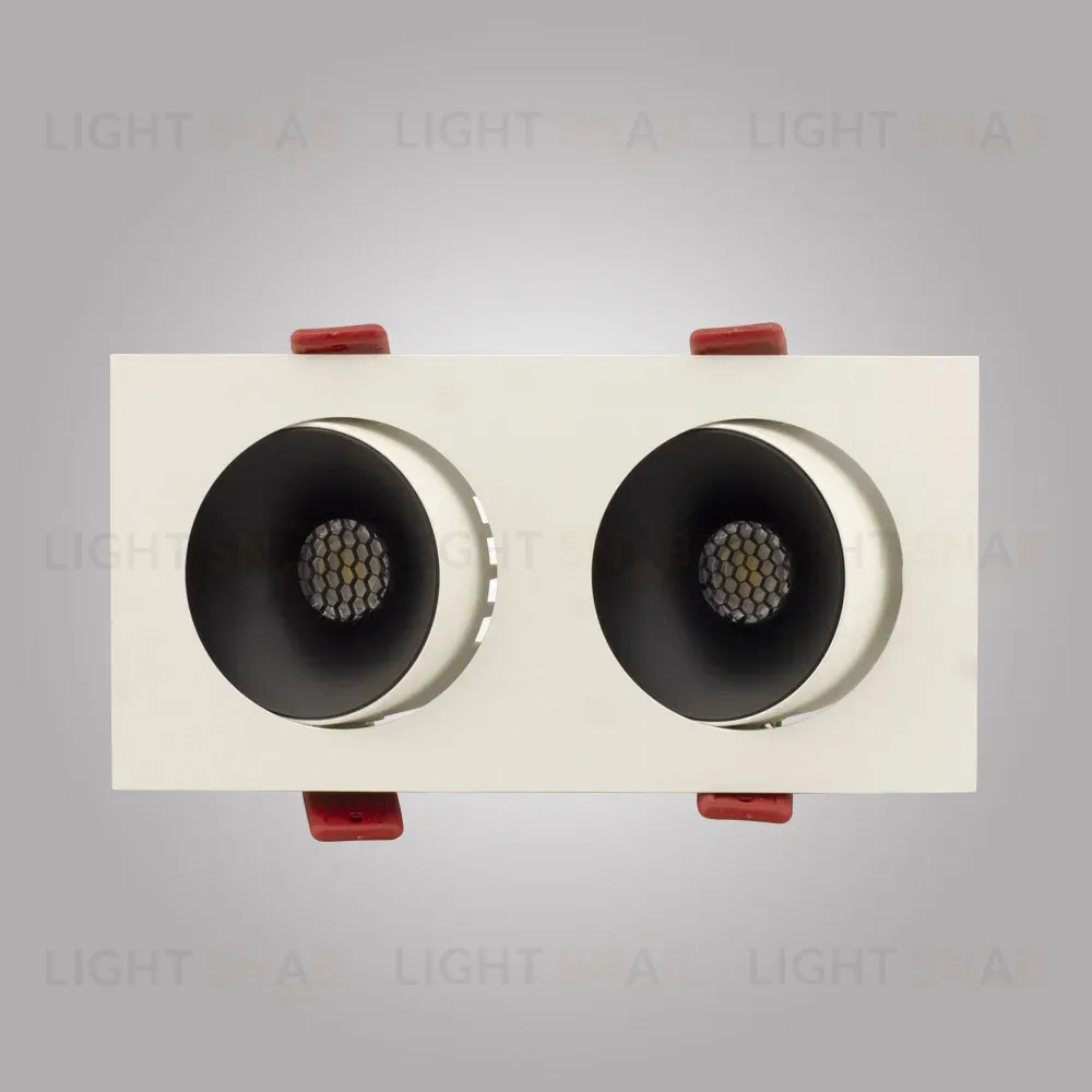 Встраиваемый светильник AM Group AM480-2 BK+WH 15,4W AM480-2 BK+WH 15,4W