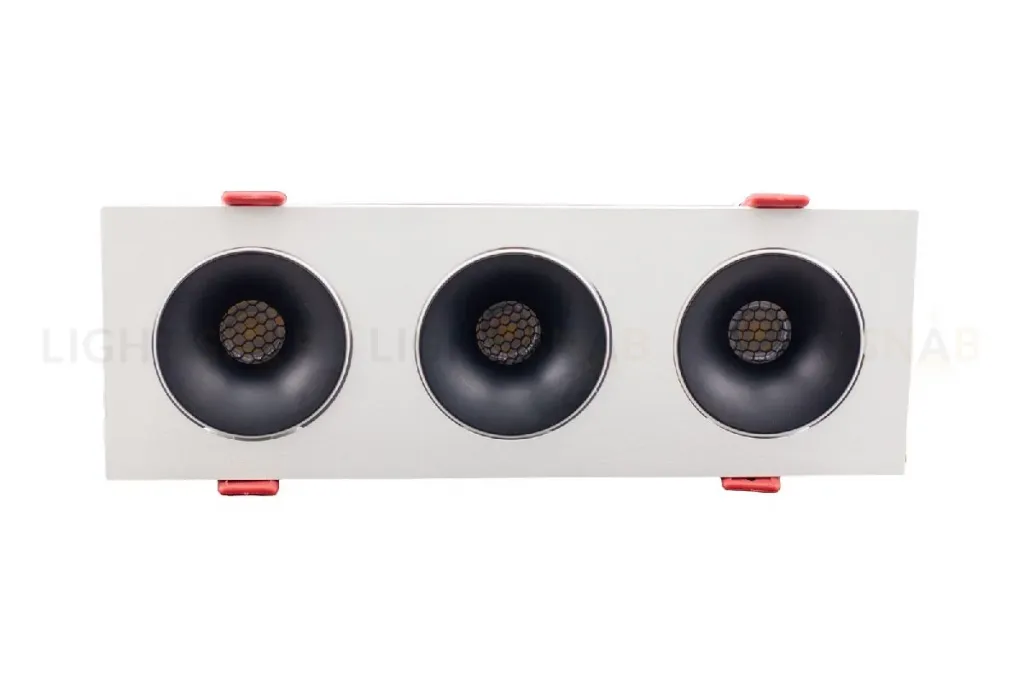 Встраиваемый светильник AM Group AM480-3 BK+WH 23,1W AM480-3 BK+WH 23,1W