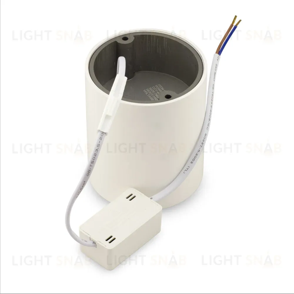 Накладной светильник AM Group AM481 BK+WH 10W AM481 BK+WH 10W