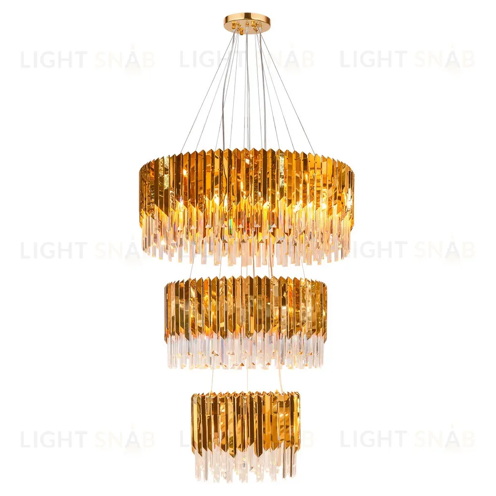 Каскадная люстра AM Group Roberto Cavalli L800-600-400 Roberto Cavalli L800-600-400