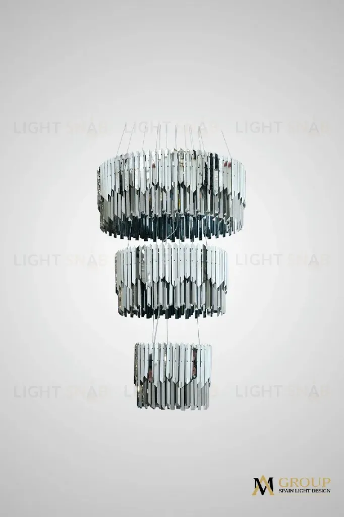 Каскадная люстра AM Group ROBERTO CAVALLI L800+600+400 CH ROBERTO CAVALLI L800+600+400 CH