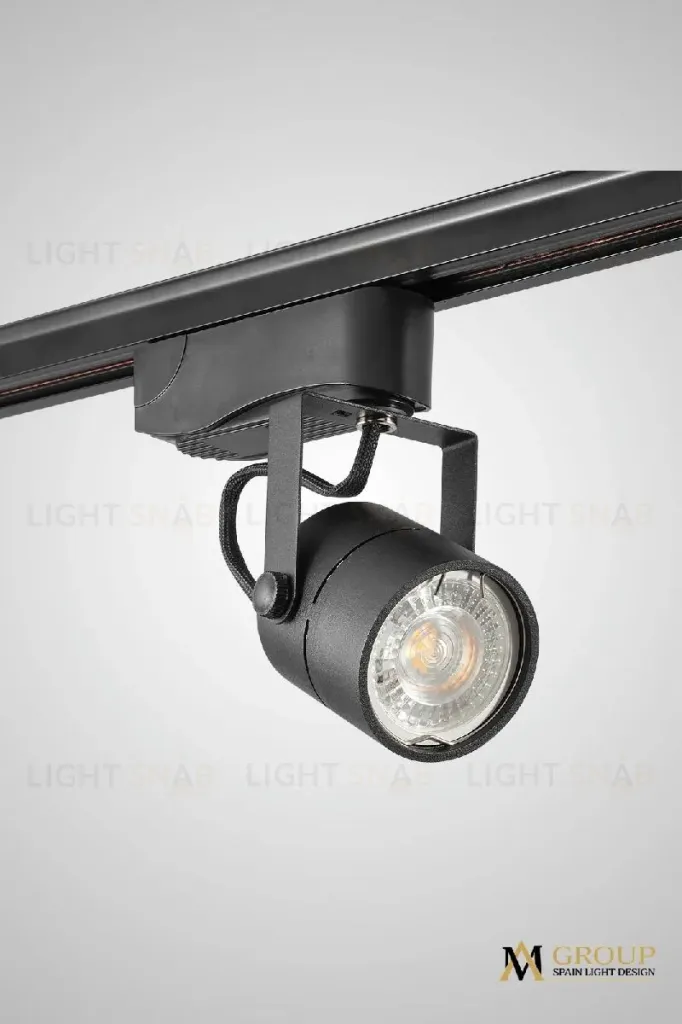 Трековый однофазный светильник AM Group AM232 BK AM232 BK
