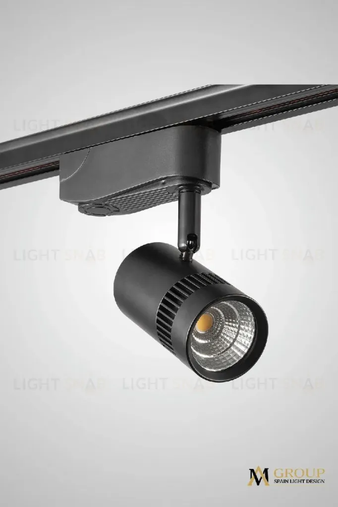 Трековый однофазный светильник AM Group AM230-7W BK 4000K AM230-7W BK 4000K