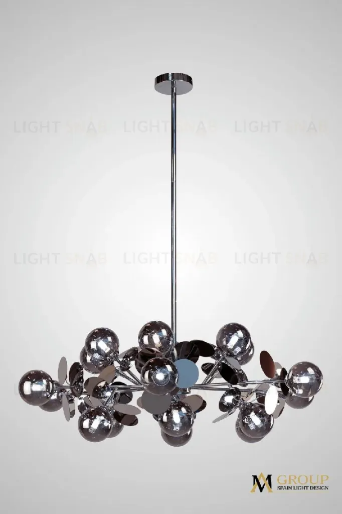 Люстра на штанге AM Group AM392 SP18 CHROM AM392 SP18 CHROM