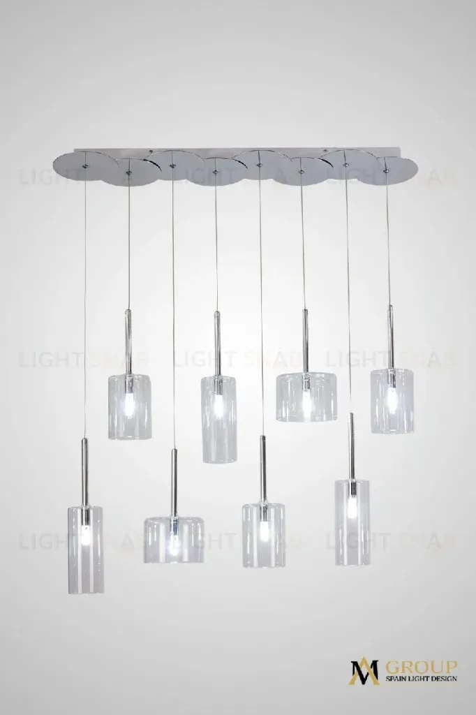 Каскадная люстра AM Group AM355-8CLEAR AM355-8CLEAR