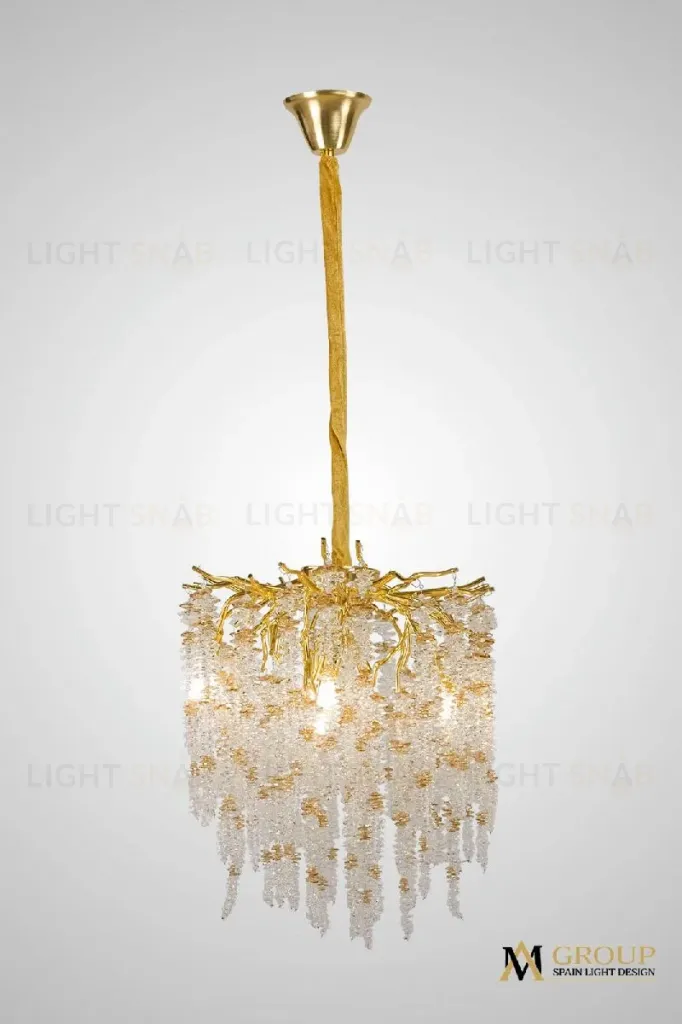 Подвесная люстра AM Group DIAMAND D400 Gold DIAMAND D400 Gold