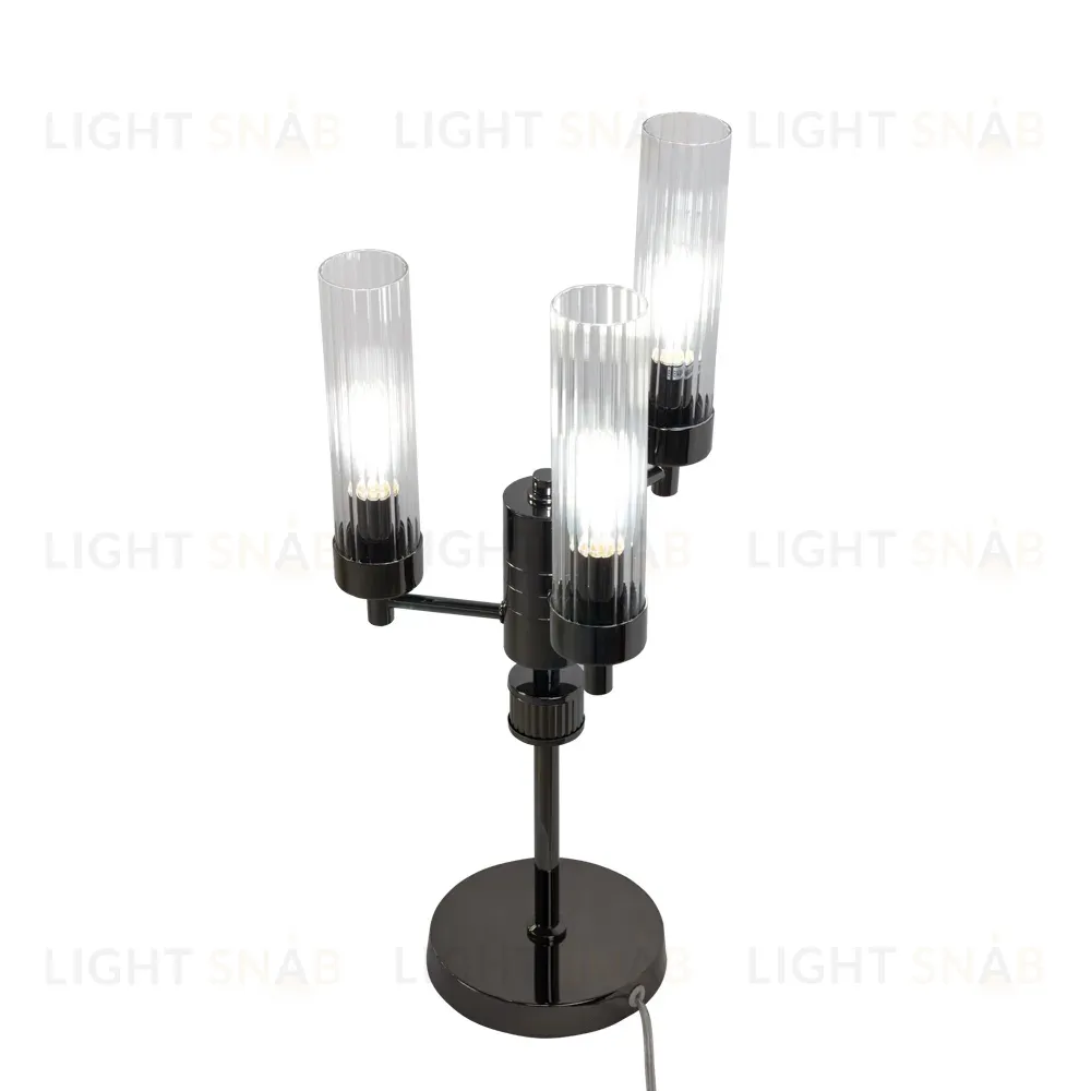 Настольная лампа AM Group INDIGO TL3 PEARL BLACK INDIGO TL3 PEARL BLACK