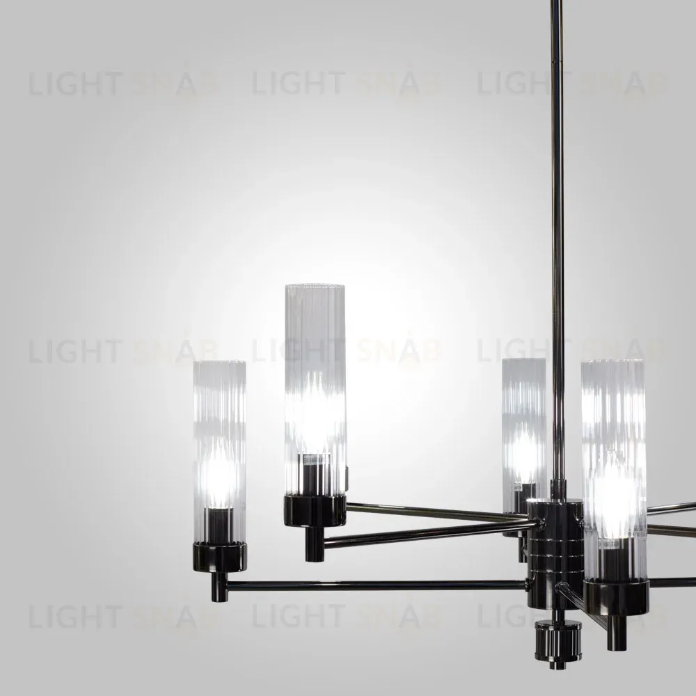 Люстра на штанге AM Group INDIGO SP8 PEARL BLACK INDIGO SP8 PEARL BLACK