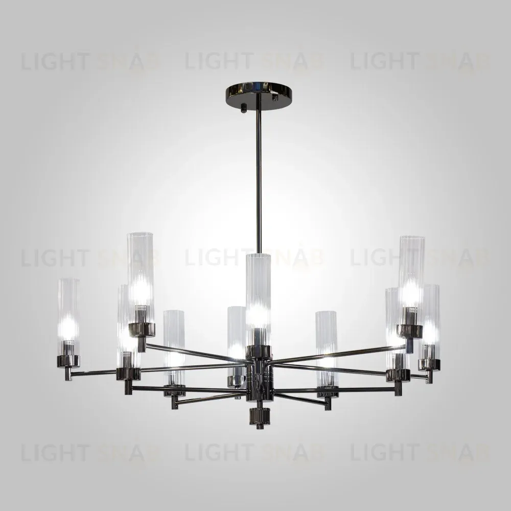 Люстра на штанге AM Group INDIGO SP10 PEARL BLACK INDIGO SP10 PEARL BLACK