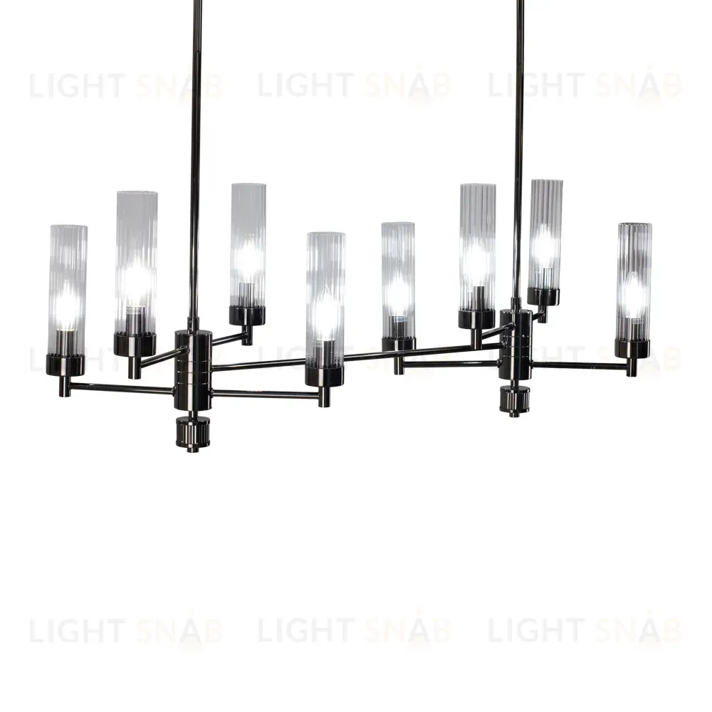 Люстра на штанге AM Group INDIGO SPL8 PEARL BLACK INDIGO SPL8 PEARL BLACK