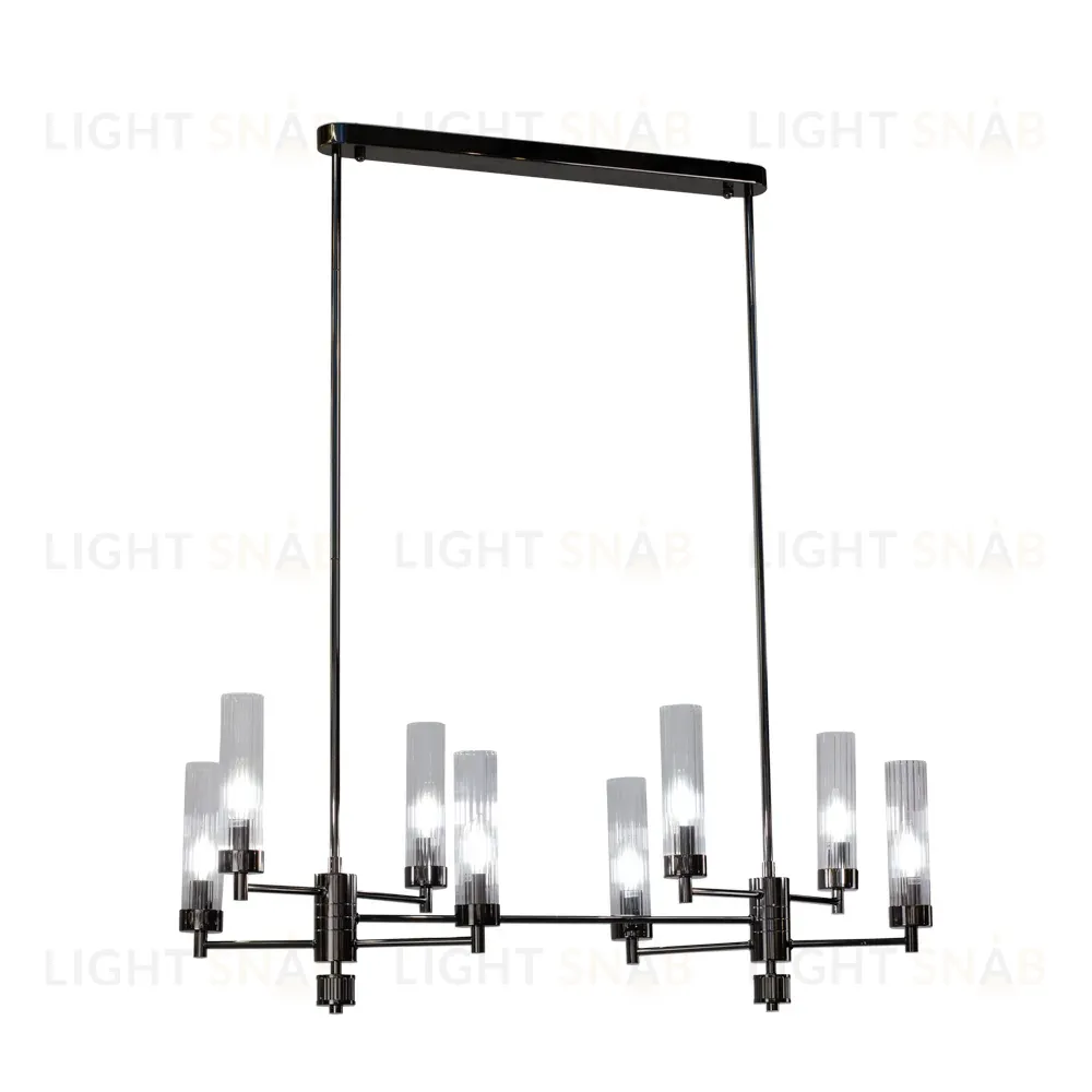 Люстра на штанге AM Group INDIGO SPL8 PEARL BLACK INDIGO SPL8 PEARL BLACK