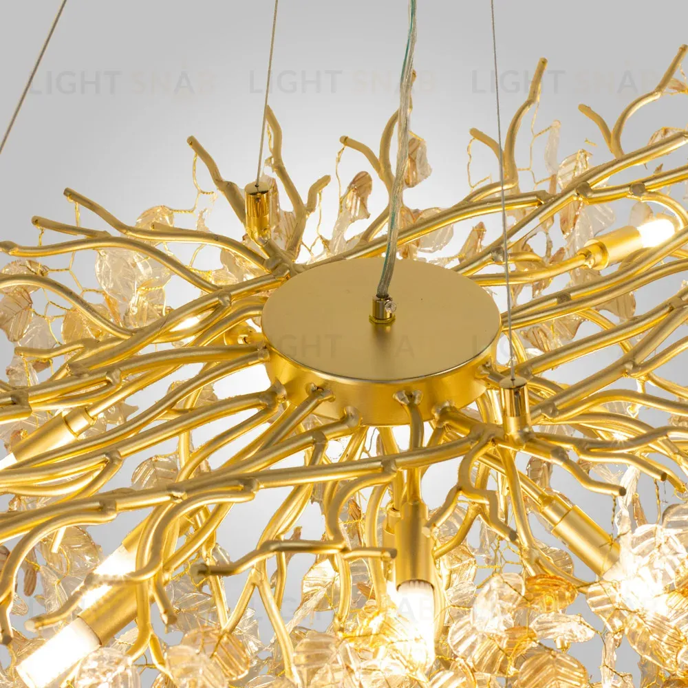 Подвесная люстра AM Group FOREST DL1200 GOLD FOREST DL1200 GOLD