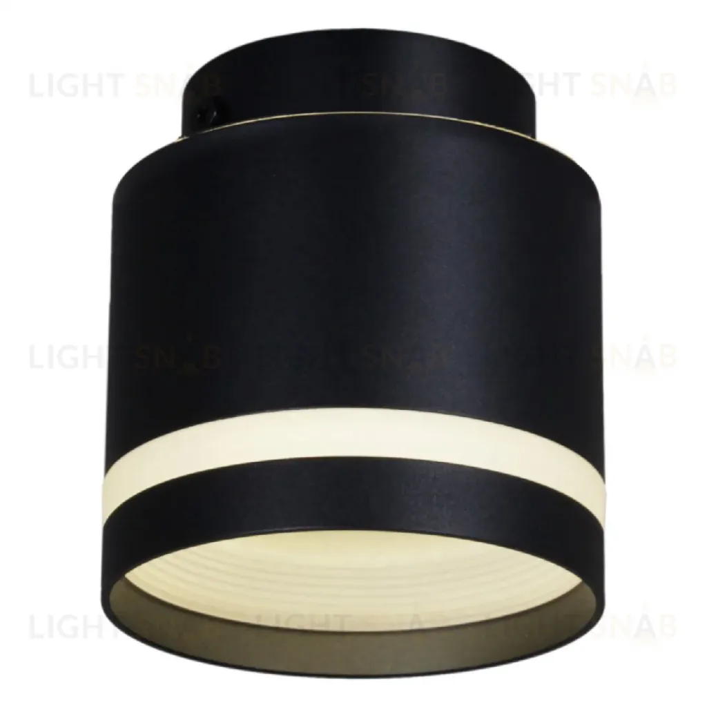 Накладной светильник Reluce 53001-9.5-001IL GX53+LED3W BK 53001-9.5-001IL GX53+LED3W BK