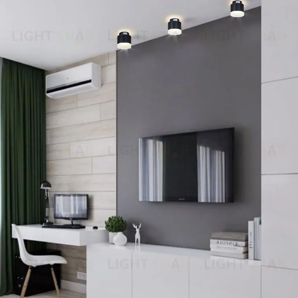 Накладной светильник Reluce 53004-9.5-001IL GX53+LED3W BK 53004-9.5-001IL GX53+LED3W BK