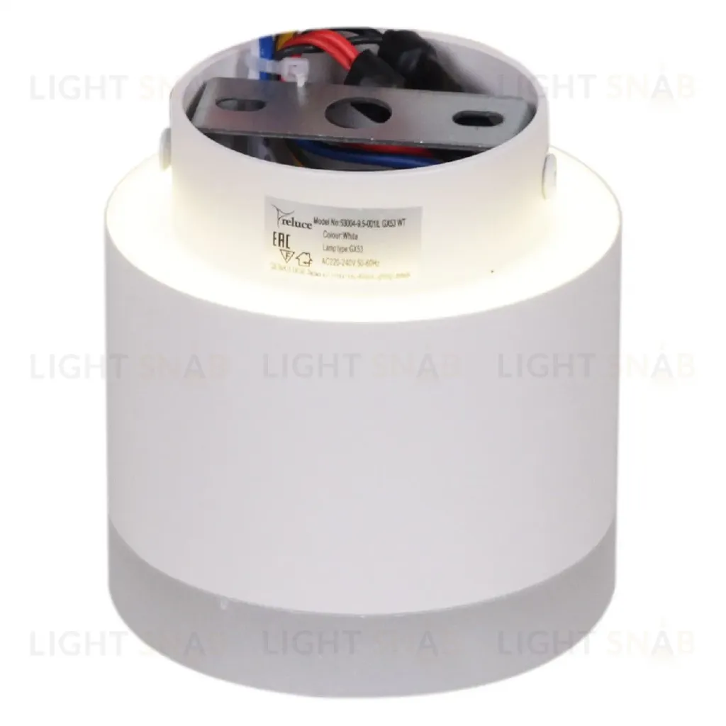 Накладной светильник Reluce 53004-9.5-001IL GX53+LED3W WT 53004-9.5-001IL GX53+LED3W WT