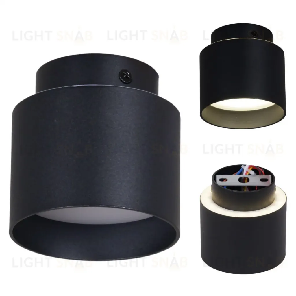 Накладной светильник Reluce 53006-9.5-001IL GX53+LED3W BK 53006-9.5-001IL GX53+LED3W BK
