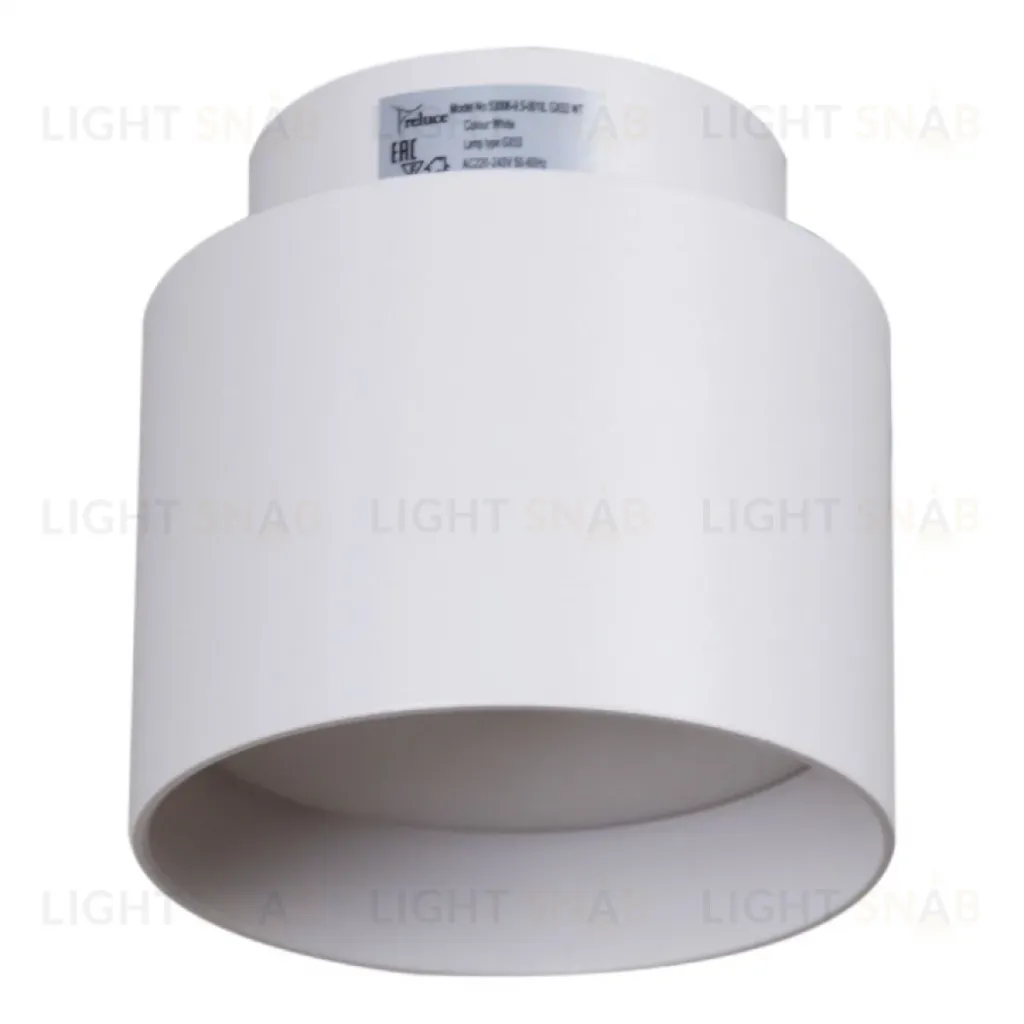 Накладной светильник Reluce 53006-9.5-001IL GX53+LED3W WT 53006-9.5-001IL GX53+LED3W WT