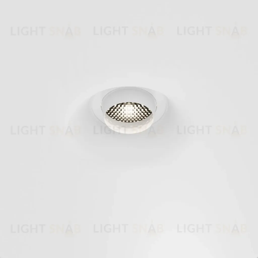 Встраиваемый светильник Maytoni Gyps Modern DL006-GU10-RD-W DL006-GU10-RD-W