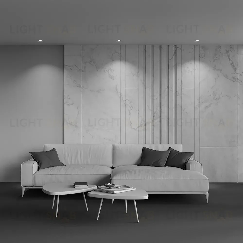 Встраиваемый светильник Maytoni Gyps Modern DL006-GU10-RD-W DL006-GU10-RD-W