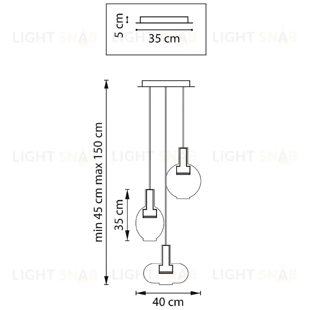 Подвесной светильник Lightstar Disco 792139 792139