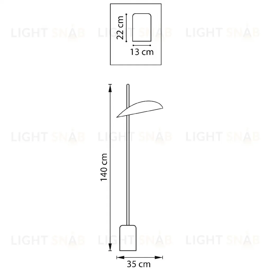 Торшер Lightstar Marmara 801713 801713