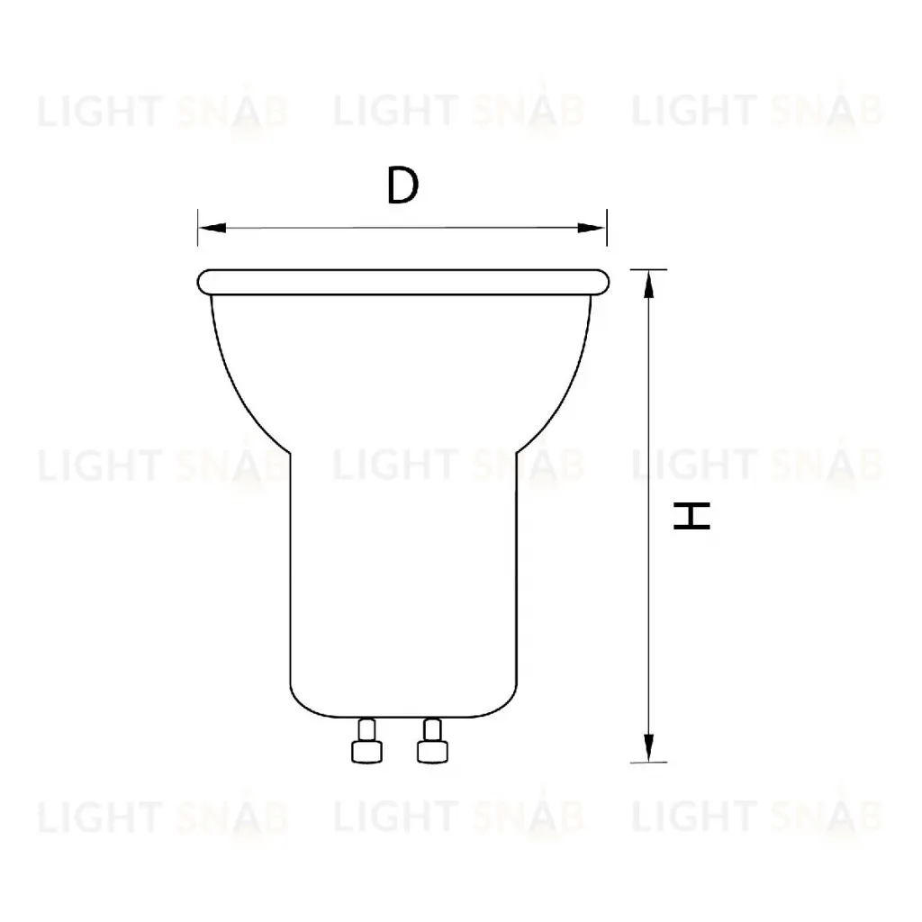Лампа светодиодная Lightstar GU10 3W 4000K 940954 940954