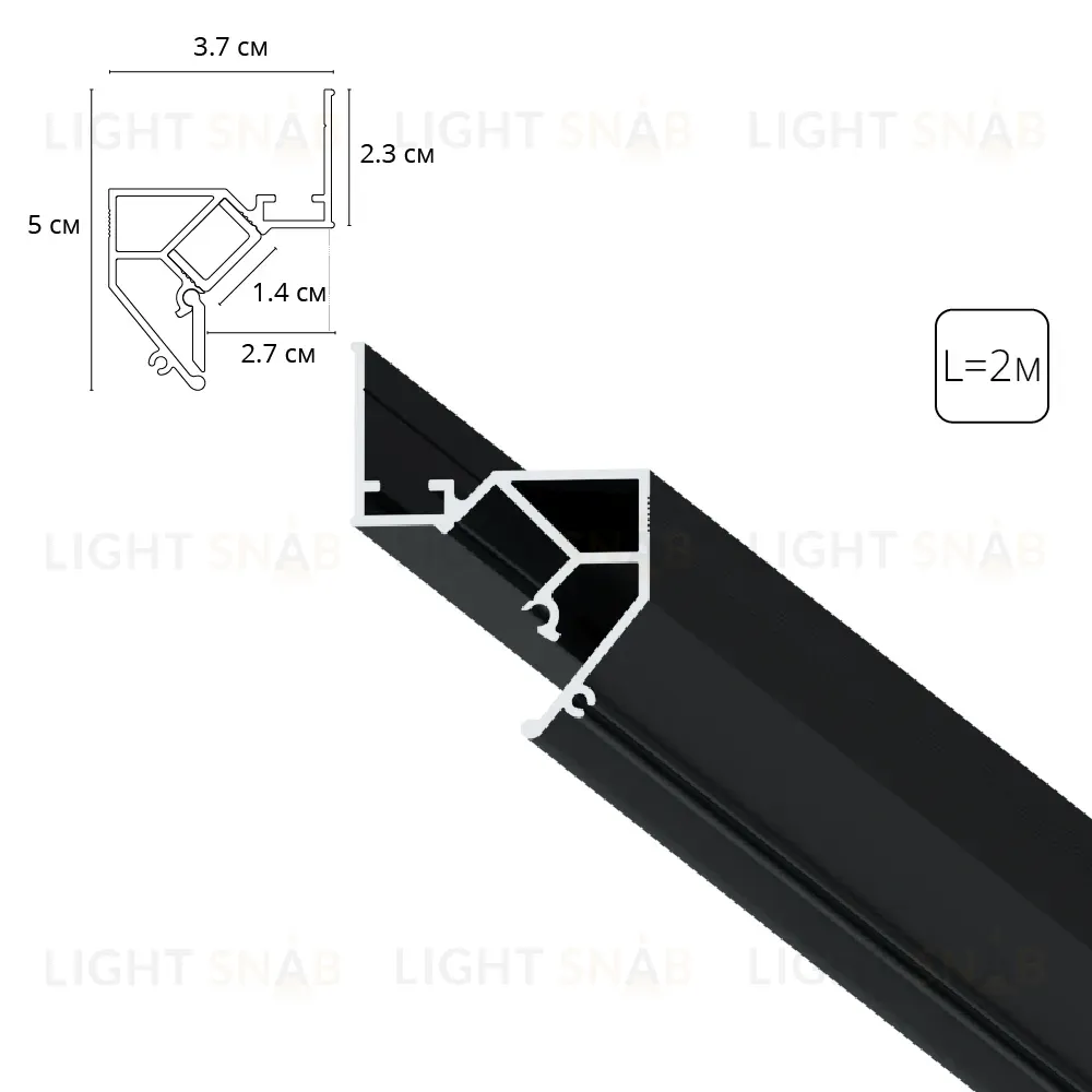 Теневой профиль под натяжной потолок Arte Lamp Gap A680206 A680206