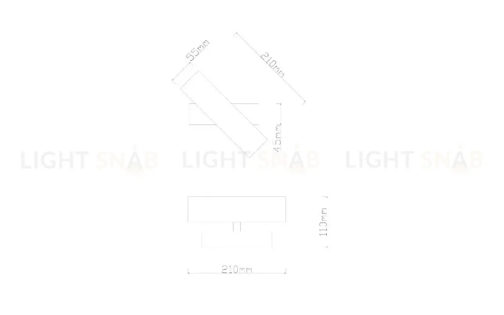 Настенный светильник Arte Lamp Bucaneve A2017AP-8BK A2017AP-8BK