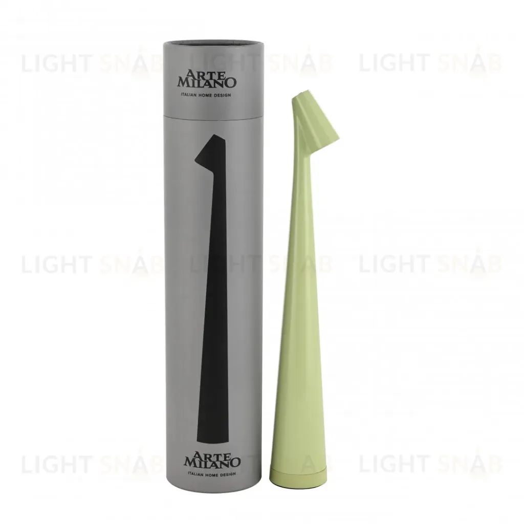 Настольная лампа Arte Milano 128101/H350/3-6K/3W Green 128101/H350/3-6K/3W Green