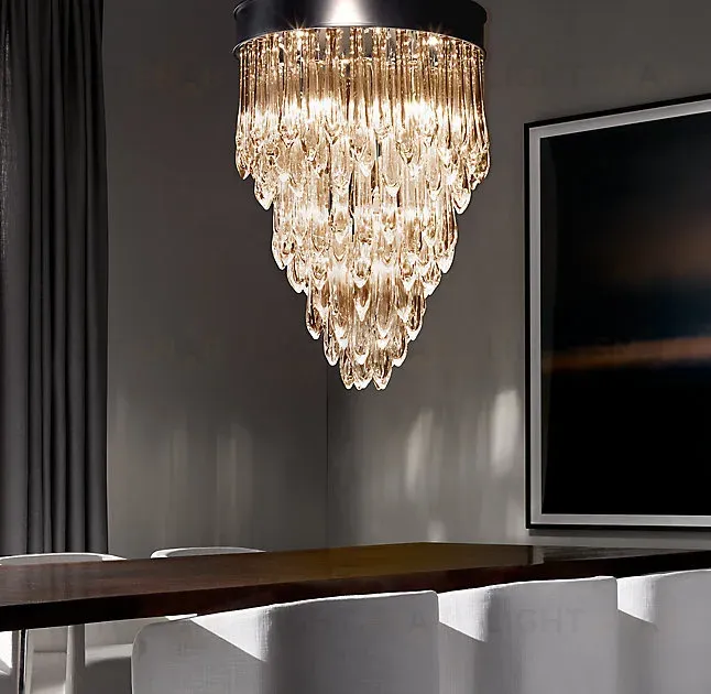Подвесная люстра Delight Collection Tear Drop Glass 771196 (KG0547P-8A) 771196 (KG0547P-8A)