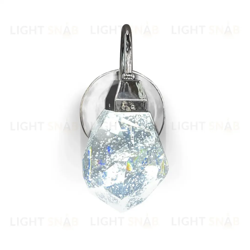 Бра Delight Collection Crystal rock OB820083-1C (MD-020B-wall chrome) OB820083-1C (MD-020B-wall chrome)