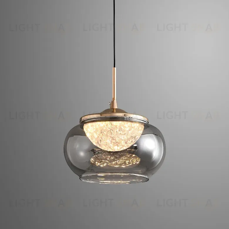Подвесной светильник Delight Collection MT9128-1H gold/smoke MT9128-1H gold/smoke