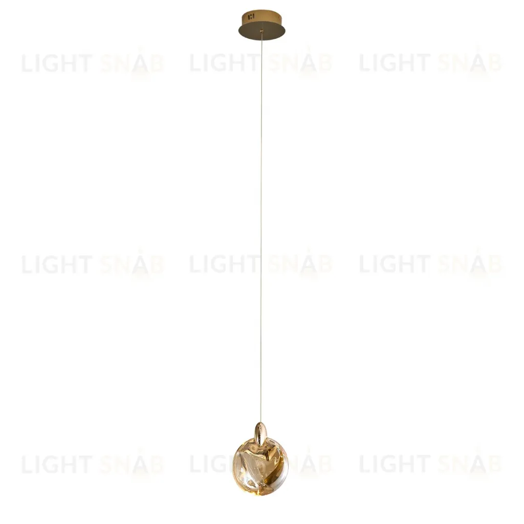 Подвесной светильник Delight Collection OD2440-1 gold/amber OD2440-1 gold/amber