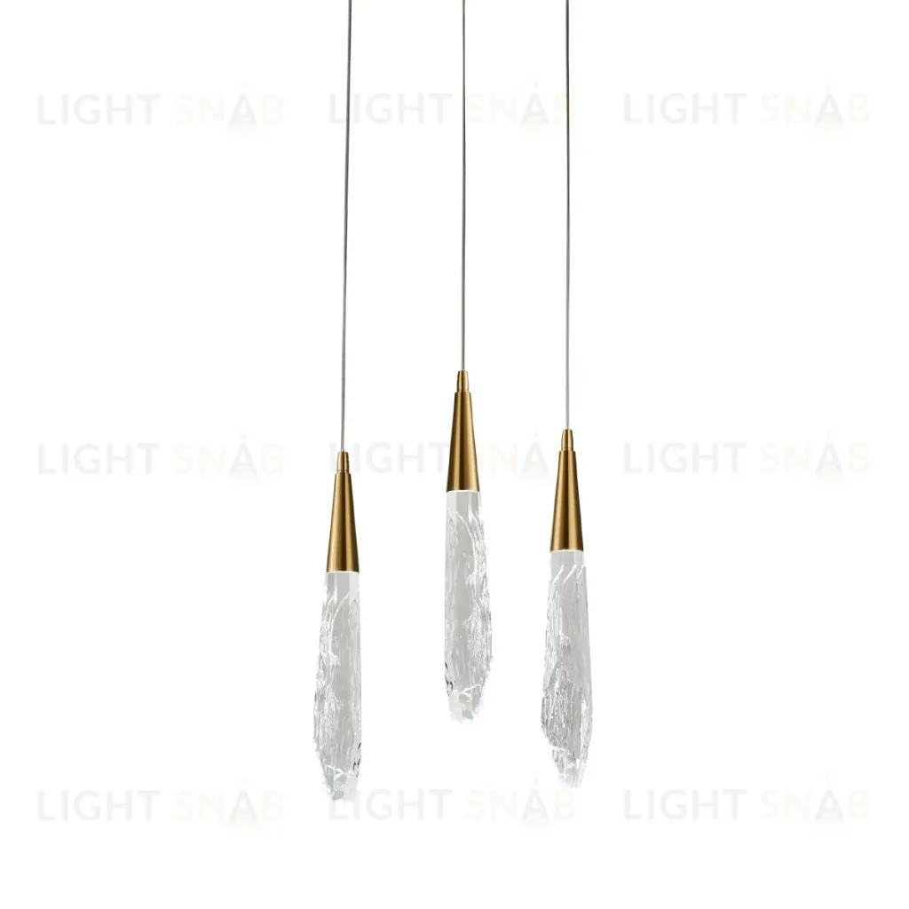 Подвесной светильник Delight Collection OD2438-3 gold/clear OD2438-3 gold/clear