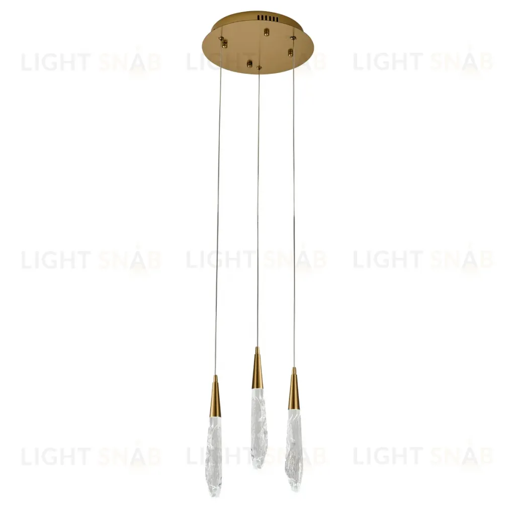 Подвесной светильник Delight Collection OD2438-3 gold/clear OD2438-3 gold/clear
