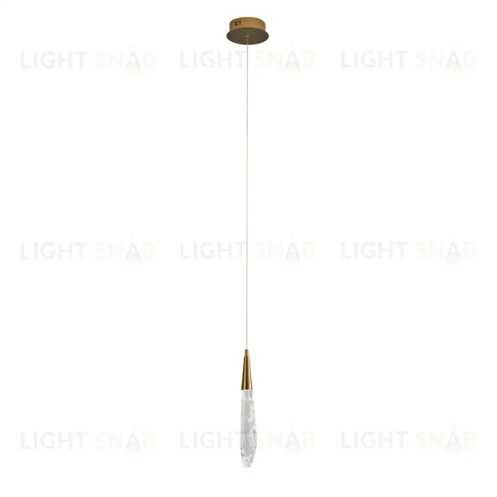 Подвесной светильник Delight Collection OD2438-1 gold/clear OD2438-1 gold/clear