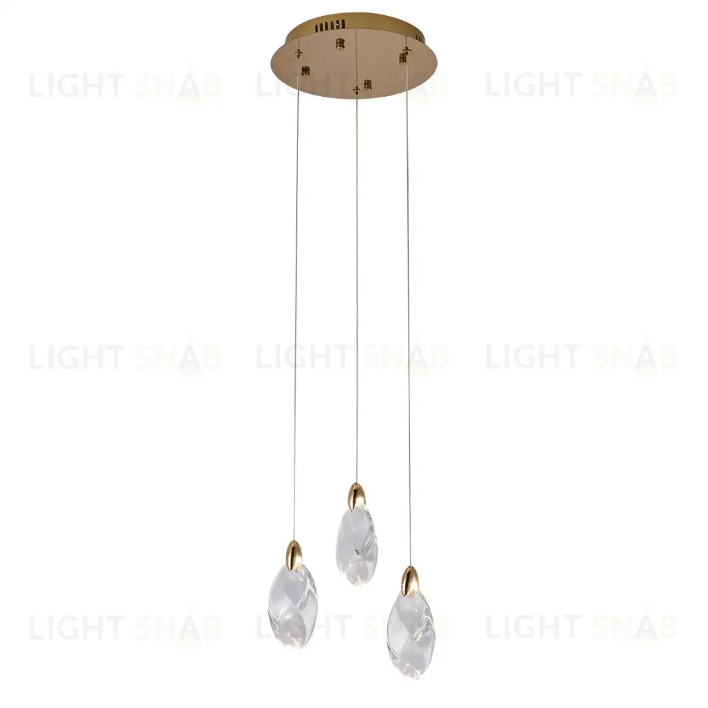 Подвесной светильник Delight Collection OD2439-3 gold/clear OD2439-3 gold/clear