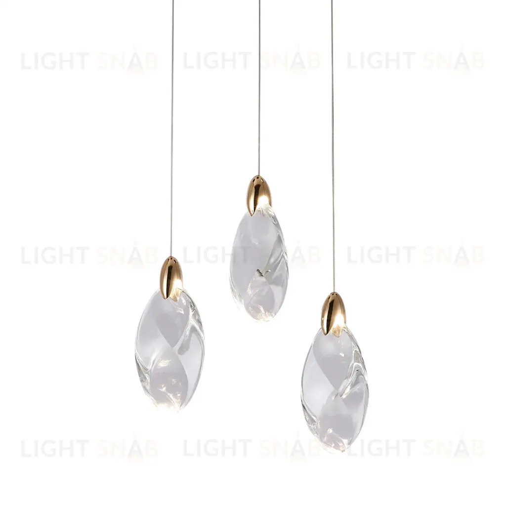 Подвесной светильник Delight Collection OD2439-3 gold/clear OD2439-3 gold/clear