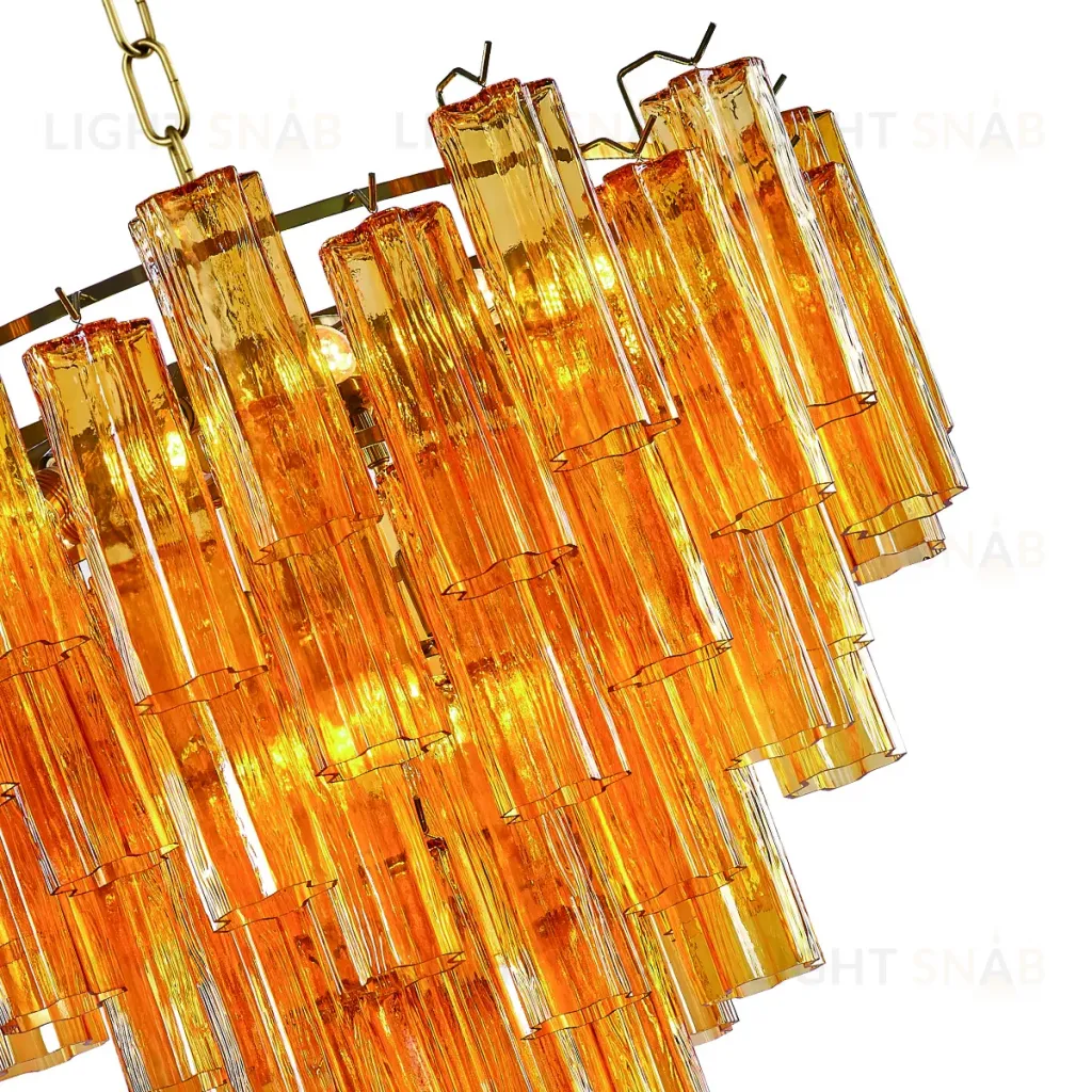 Подвесная люстра Delight Collection OWD2093-D75 gold/amber OWD2093-D75 gold/amber