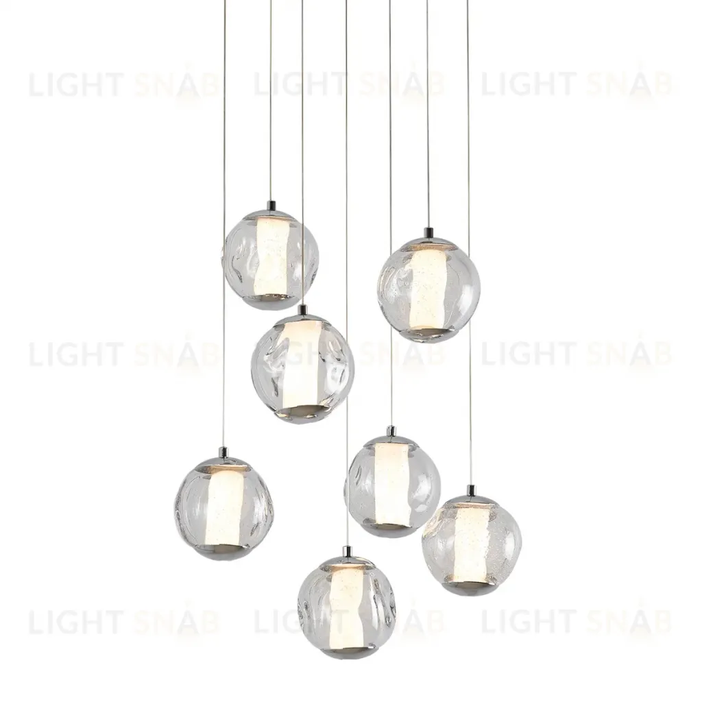 Подвесной светильник Delight Collection OD2437-7 gold/clear OD2437-7 gold/clear