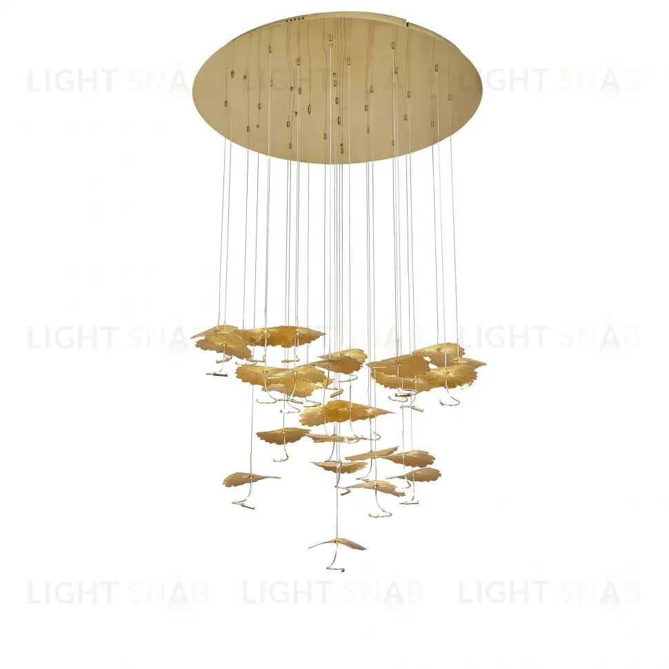 Каскадная люстра iLedex Lotus 8827P-19 BR 8827P-19 BR