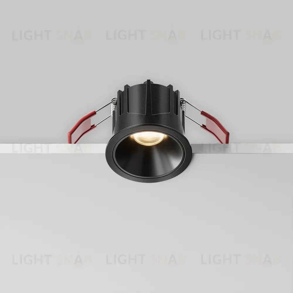 Встраиваемый светильник Maytoni Alfa LED DL043-01-10W3K-RD-B-1 DL043-01-10W3K-RD-B-1