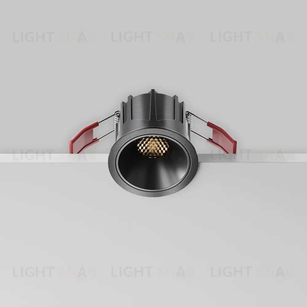 Встраиваемый светильник Maytoni Alfa LED DL043-01-10W3K-RD-B-1 DL043-01-10W3K-RD-B-1